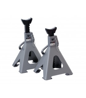 Lot de 2 chandelles a cremailleres 6t