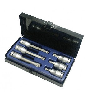 Coffret 6 douilles XZN mâles carré 1/2