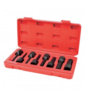 Coffret 8 douilles à choc XZN carré 1/2