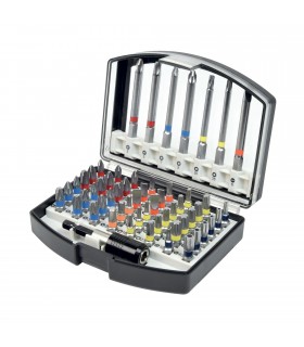 Coffret de 55 embouts S2 + porte-embouts
