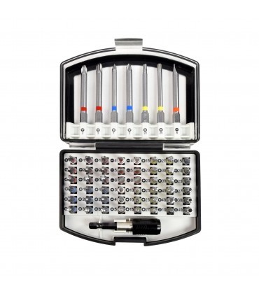 Coffret de 55 embouts S2 + porte-embouts