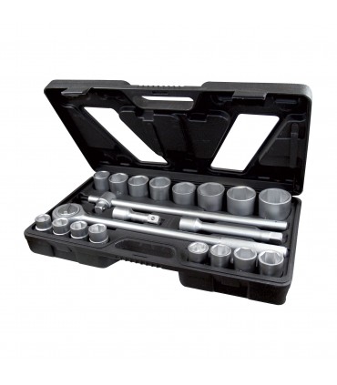 Coffret cliquet poids lourds 16 douilles 20pcs