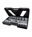Coffret cliquet poids lourds 16 douilles 20pcs