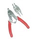 Pince circlips avec 2 têtes interchangeables