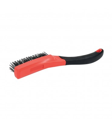Brosse droite métallique fils acier carbone