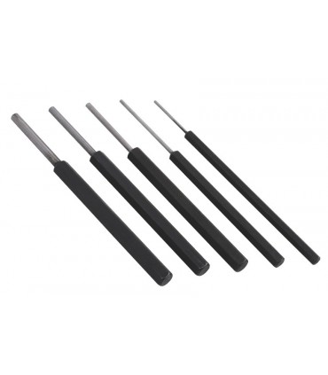 Lot 5 chasse-goupilles lg 160 mm de 2 à 6 mm