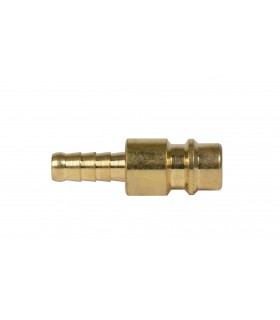 Raccord pneumatique mâle à sertir