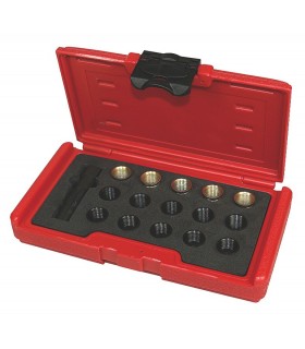 Coffret réparation pour filetage culasse 16 Pièces