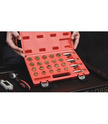 Coffret de réparation filetage bouchons vidange