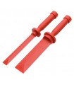 Lot 2 grattoirs plastiques souples 19 et 38mm
