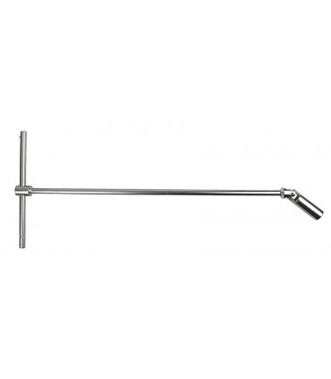 Clé à bougie à cardan en "T" lg. 520mm 14mm