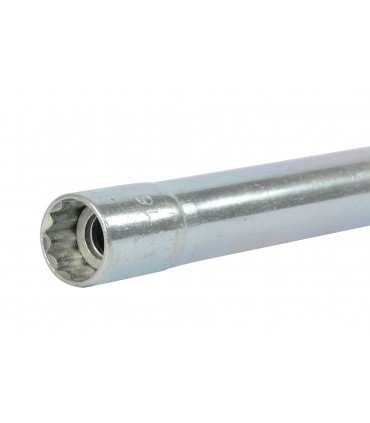 Clé bougie tube lg 270mm 16mm