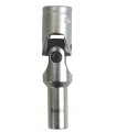 Douille bougie cardan 12 pans carré 3/8 8mm