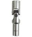 Douille bougie cardan 12 pans carré 3/8 10mm