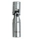 Douille bougie cardan 12 pans carré 3/8 14mm
