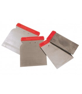 Lot 4 couteaux carrossier 60/80/100/120mm