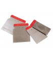 Lot 4 couteaux carrossier 60/80/100/120mm