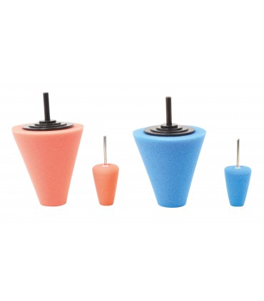Lot de 4 cônes de polissage en mousse