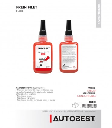 Frein filet fort 50 ml