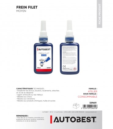 Frein filet moyen 50 ml