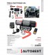Treuil électrique 4x4 12v 2.70t câble acier 15m