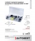 Coffret 92pcs agrafes panneaux de portes moulure
