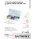 Coffret 96pcs agrafes panneaux de portes