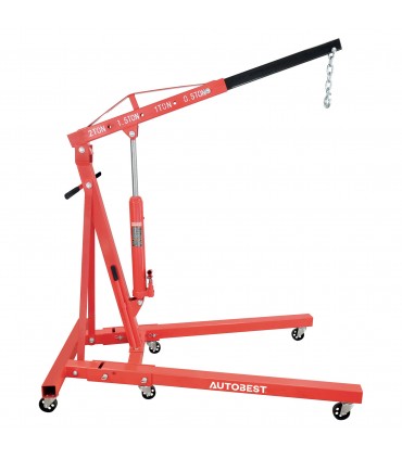 Grue atelier pliante 2t double pompe