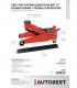 Cric pro hydraulique 3t 130 à 465 mm