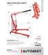 Grue atelier pliante 1t