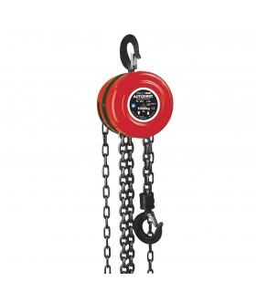 Palan manuel a chaine 1t levage 2.5m