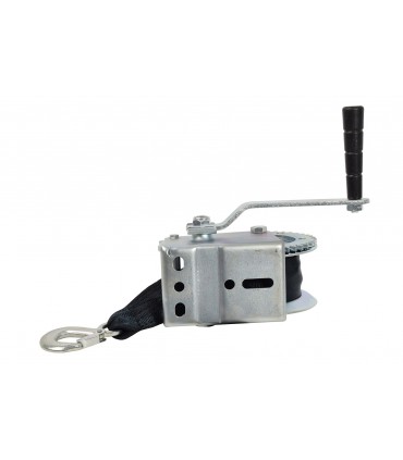 Treuil manuel tambour 550kg 10m de sangle