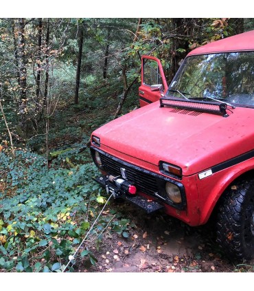 Treuil électrique 4x4 12v 2.70t câble acier 15m