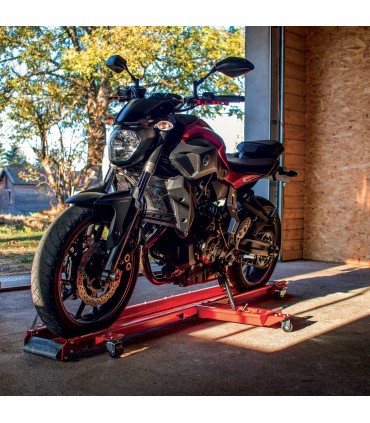 Chariot déplacement moto