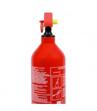 Extincteur 1kg classe ABC sans manomètre