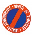 Disque stationnement interdit