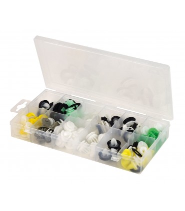 Coffret agrafes 85pcs panneaux de portes Renault
