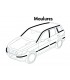Coffret 90pcs agrafes moulures Renault