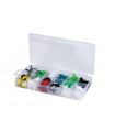 Coffret 96pcs agrafes panneaux de portes