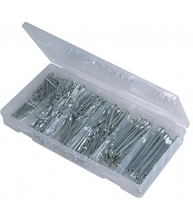 Coffret 555 goupilles fendues de 25 à 64 mm