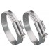 Lot 2 colliers métalliques 9mm de 25 à 40 mm