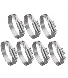 Lot 7 colliers métalliques assortis 9mm