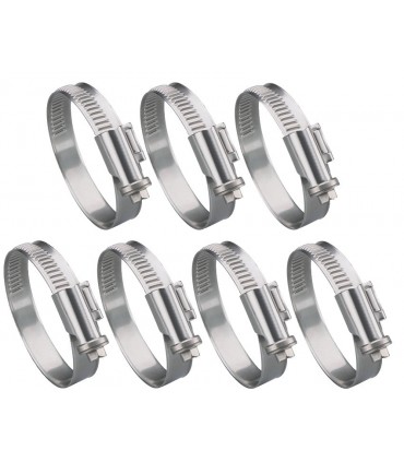 Lot 7 colliers métalliques assortis 9mm
