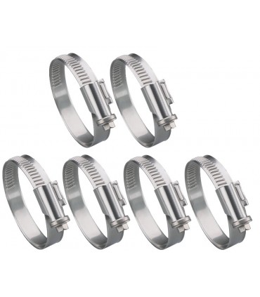Lot 6 colliers métalliques assortis 12mm