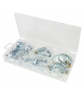 Coffret de 26 colliers de serrage de 16mm à 40mm