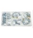 Coffret de 26 colliers de serrage de 16mm à 40mm