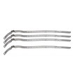 Lot de 4 colliers métalliques soufflet de cardan