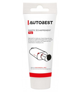 Mastic réparation échappement pour assemblage et réparation