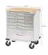 Servante atelier 6 tiroirs plateau bois