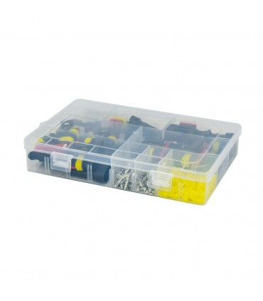 Coffret 216 connecteurs étanches 12/24V